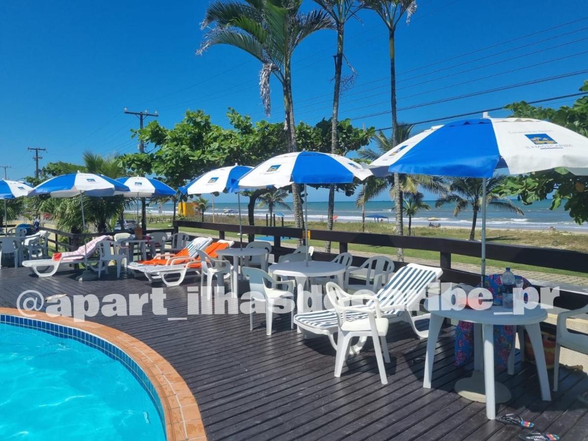 Apto Cond Ilhas Do Caribe - Pr - Beira Mar Matinhos Exterior foto