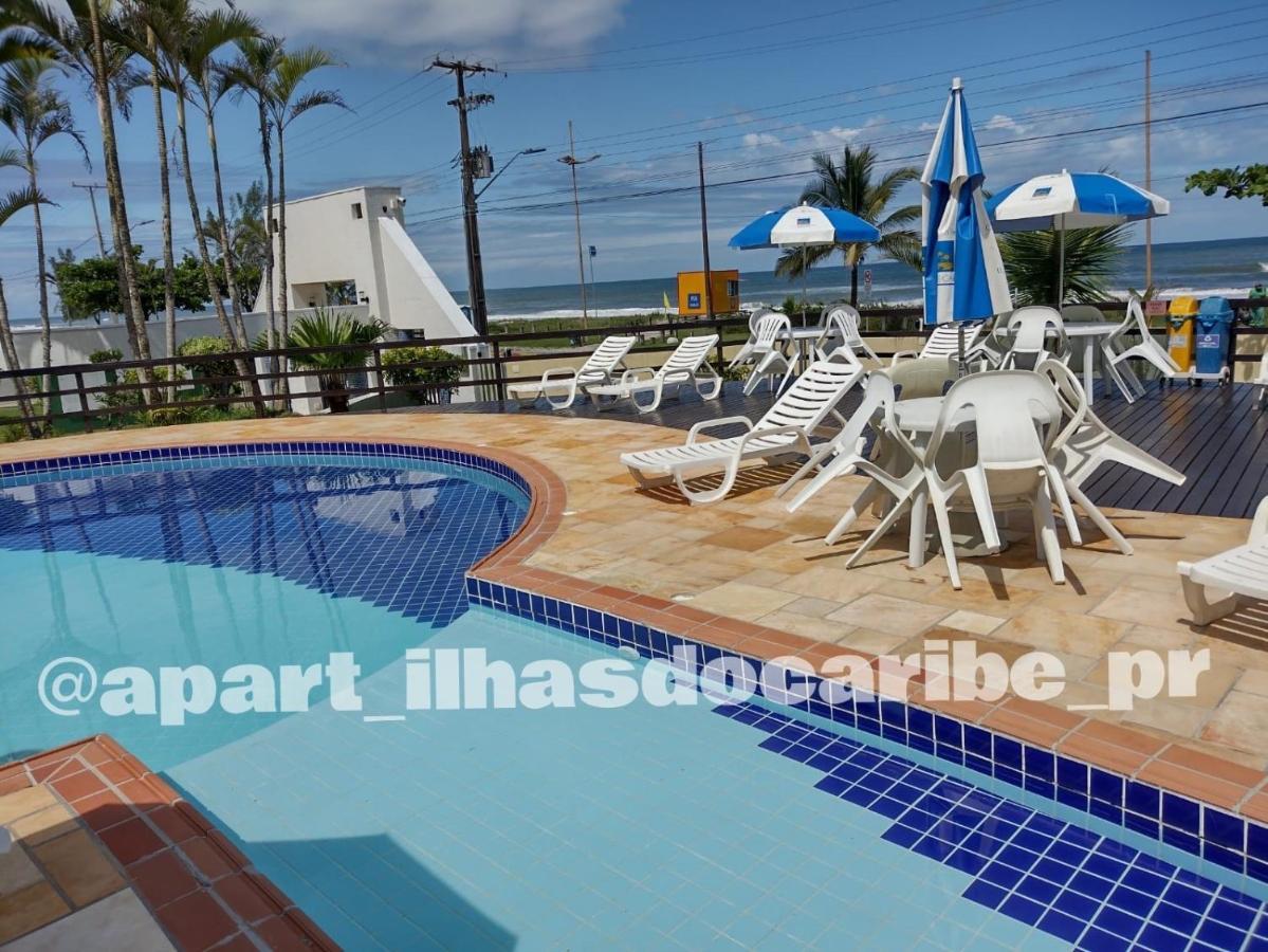 Apto Cond Ilhas Do Caribe - Pr - Beira Mar Matinhos Exterior foto
