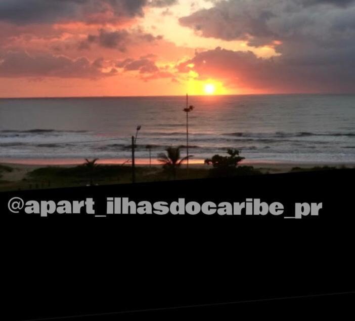 Apto Cond Ilhas Do Caribe - Pr - Beira Mar Matinhos Exterior foto